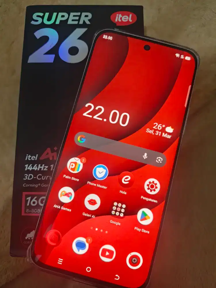 Gercep maning Itel Super S26 Ultra