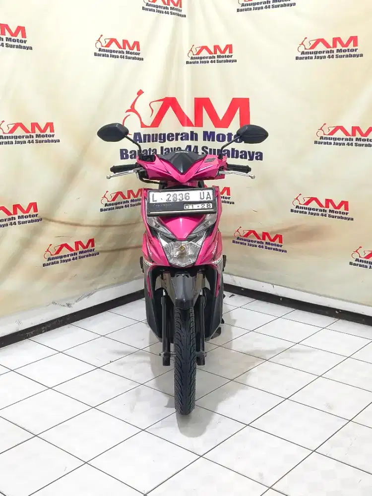 Ready stok Honda Beat Eco Iss Tahun 2018 warna Magentha