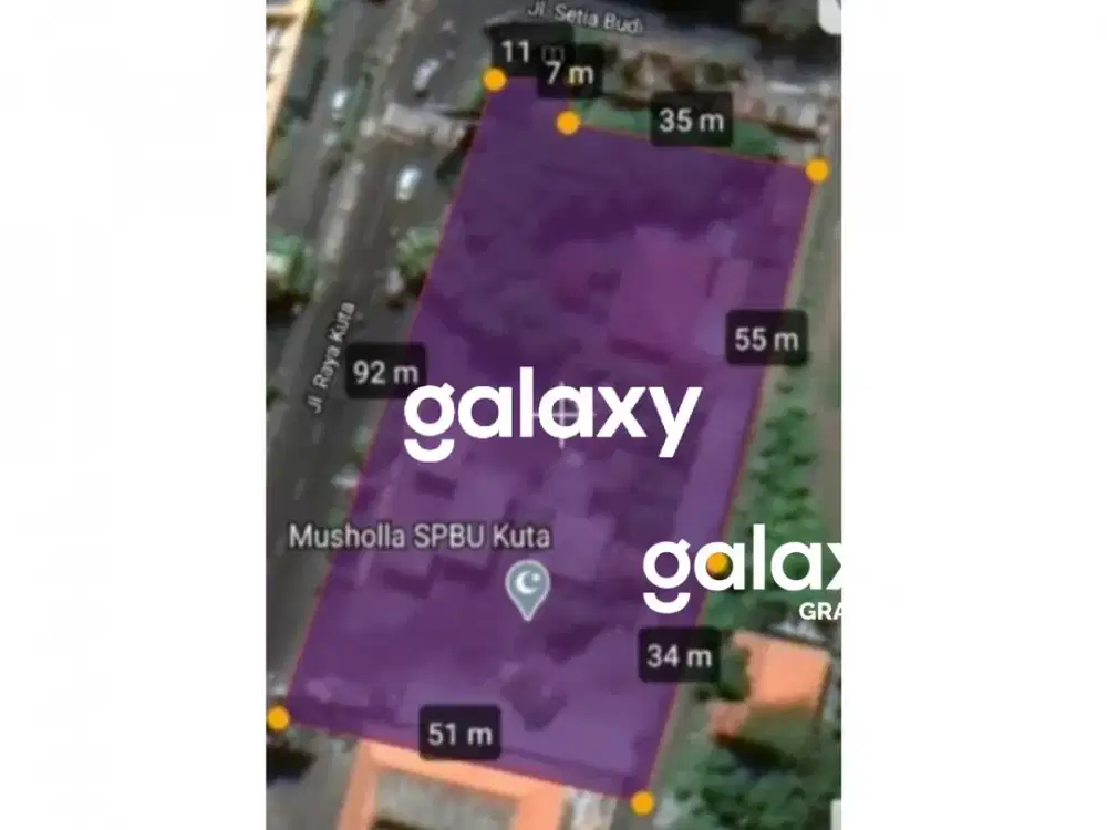 DIJUAL TANAH & SPBU RAYA KUTA BADUNG, BALI