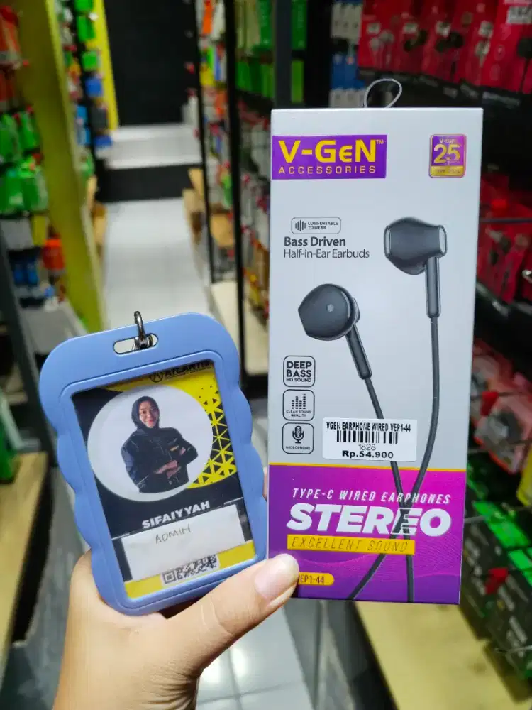 VGEN EARPHONE WIRED VEP1-44 | ATLANTIS DAHSYAT