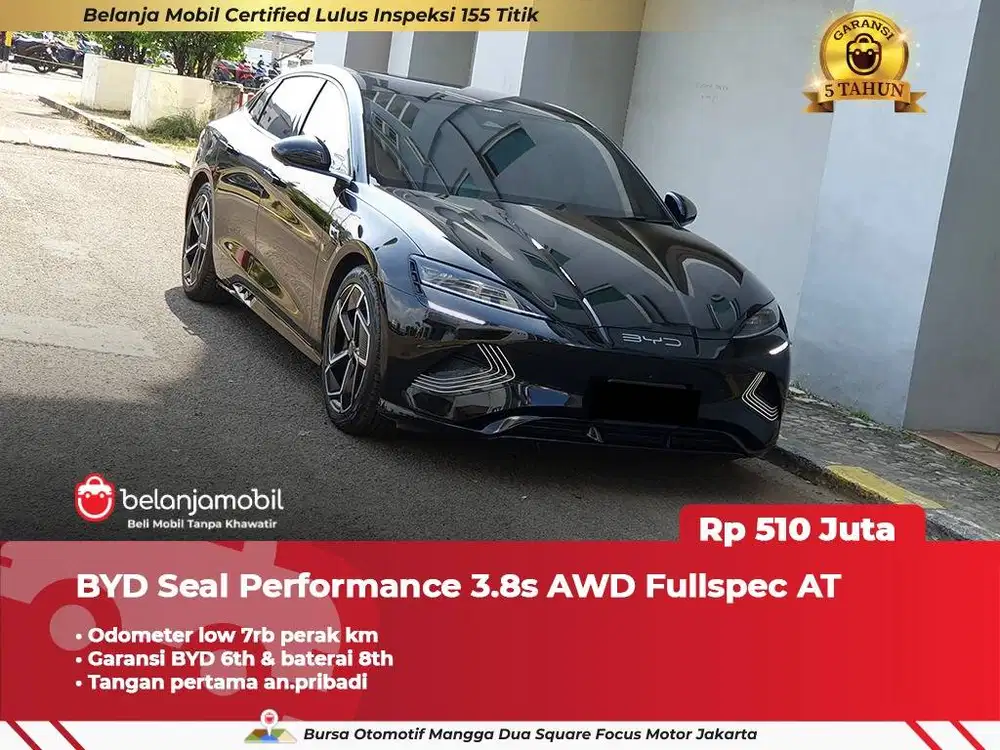 [ LOW KM 7RB ] BYD Seal Performance 3.8s AWD Fullspec AT 2024 2025