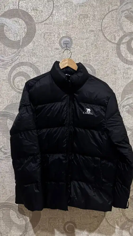 Puffer jacket camel size l