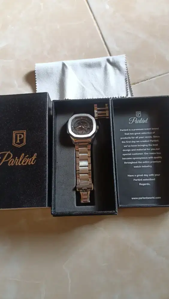 Jam tangan Parlent Seiko movement
