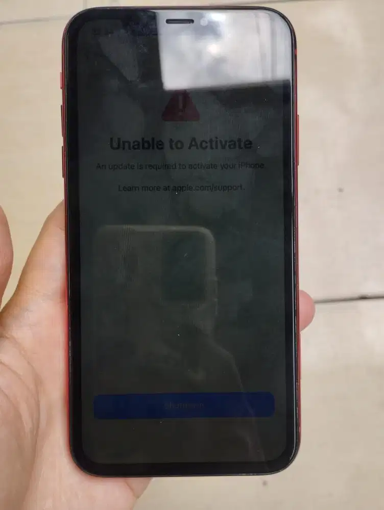 Iphone XR 64GB Tdk Dpt Mengaktifkan Temperature Panas Icloud Dll Aman