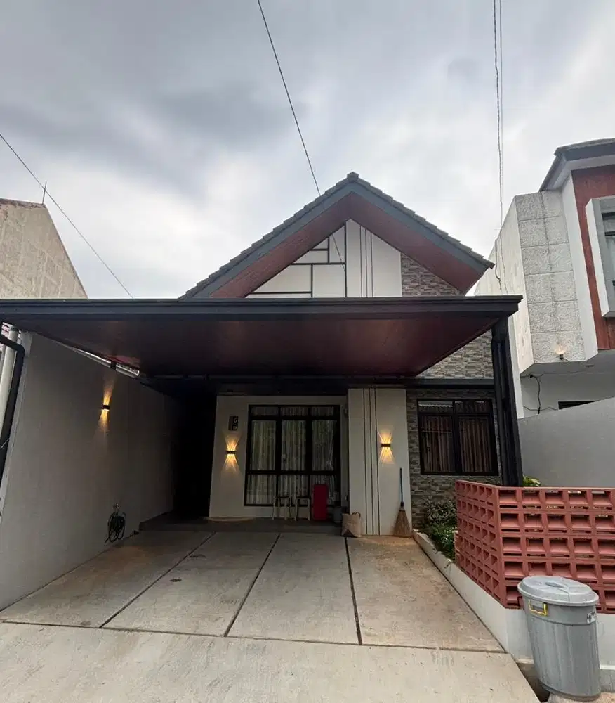 Jual cepat rumah baru cantik minimalis cibubur