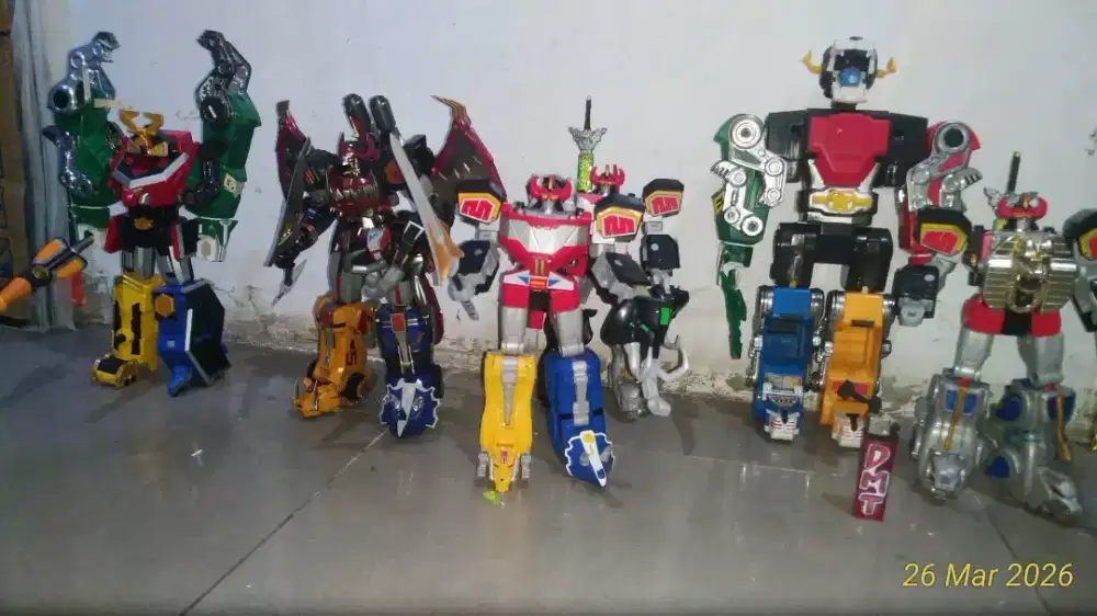 Megazord Power Rangers _ Original dan Custom