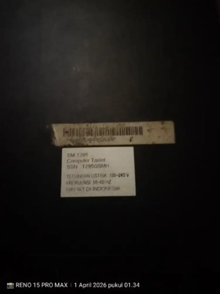 Samsung galaxy tab A8 model T295 4G LTE baterai super awet+normal 100%