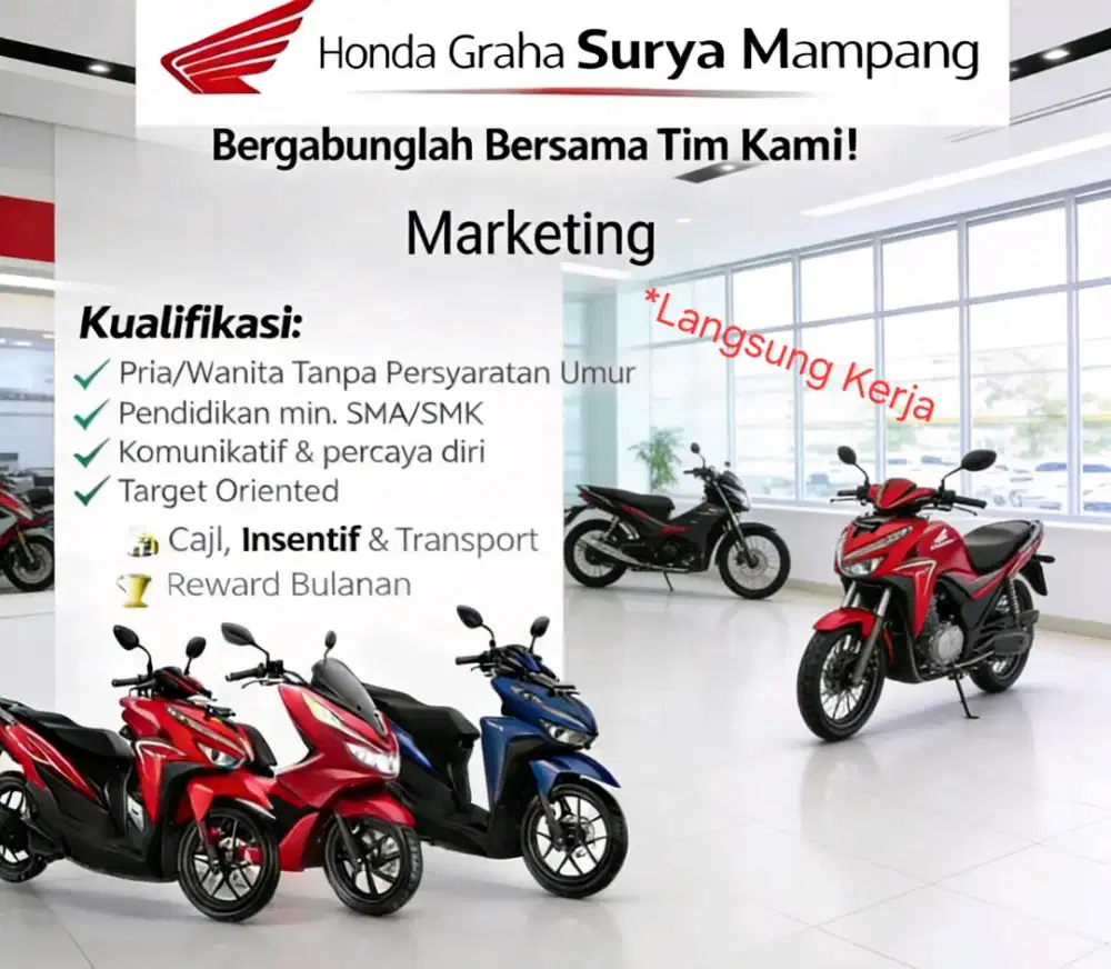 Dibutuhkan Sales/ Marketing