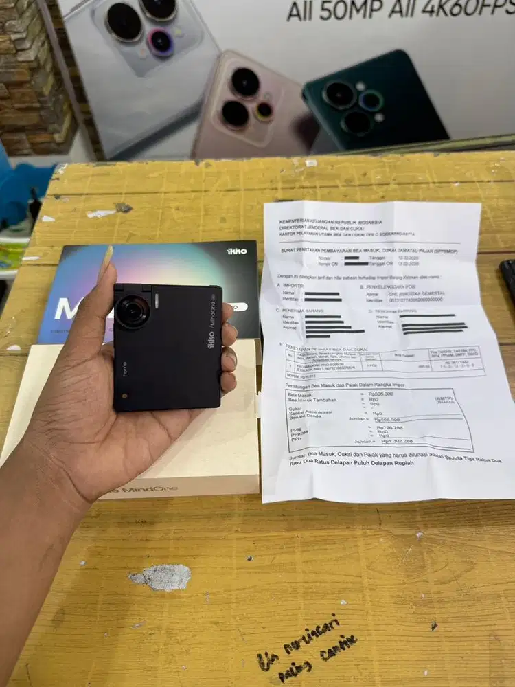 ikko mind one pro 8/256 beacukai