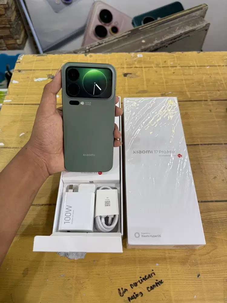 xiomi 17 promax 16/512 becukai resmi