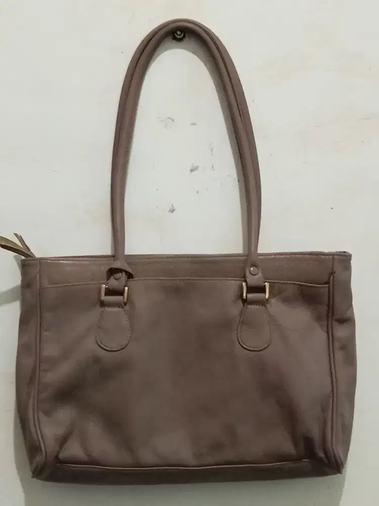 Tas pesta long handle kulit