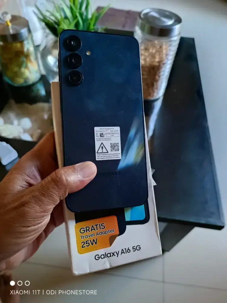 Samsung a16 5g 8/256 mulus dan lengkap semua bawaan aslinya