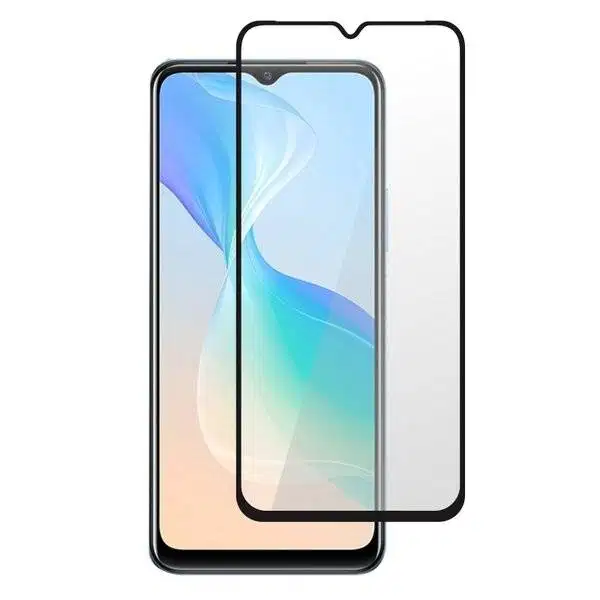 Tempered Glass Color Side Full Vivo Y21