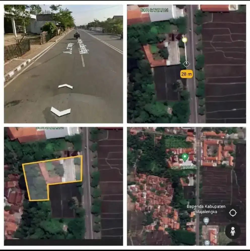 Dijual / Disewakan Tanah Luas & Strategis di Kota Majalengka