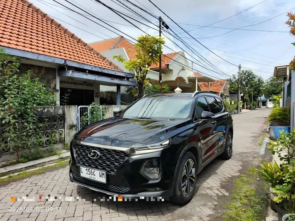 NEW SANTAFE MT CRDi 2.2 MATIC DIESEL 2019, 7 SEATER SUNROOF PANORAMIC