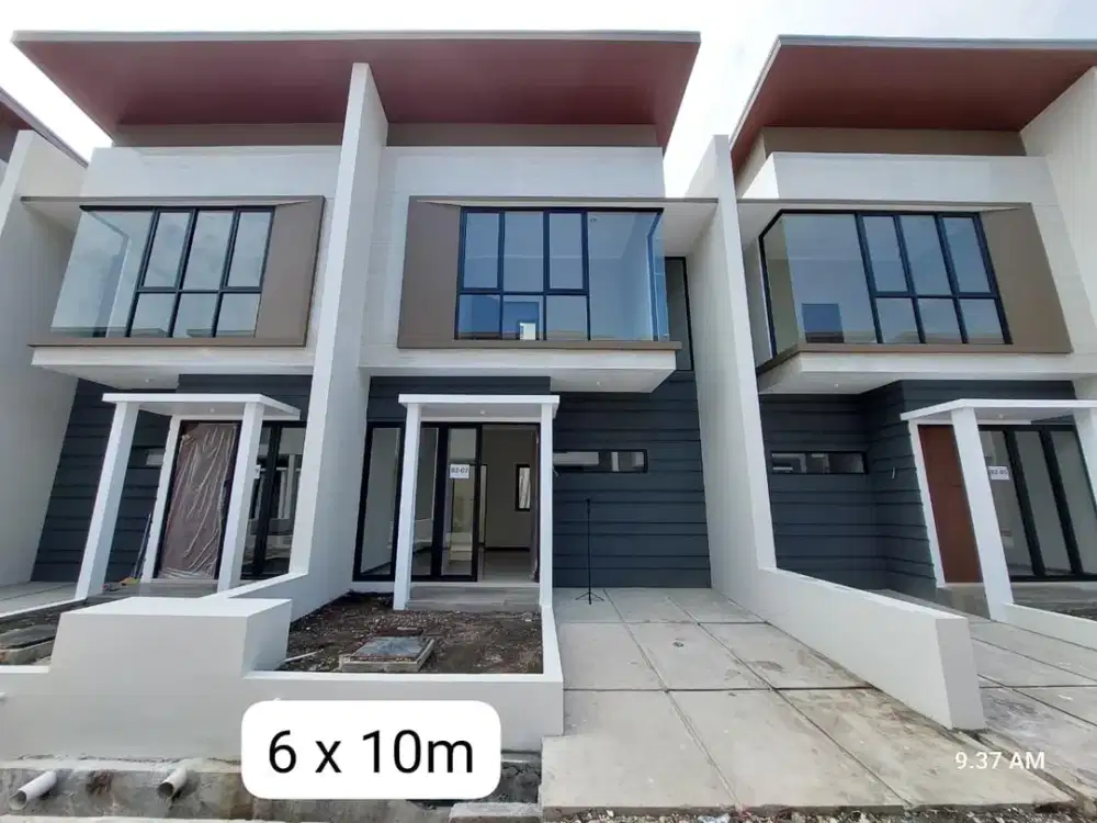 Harga 700jtan, Rumah Baru 2 Lantai Minimalis Modern di Wonorejo, Surabaya Timur