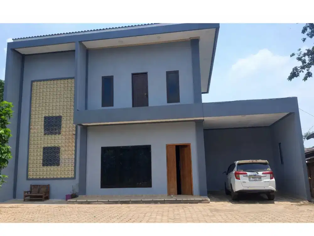 DIJUAL RUMAH MEWAH 2 LANTAI NEGO DI PESONA KAHURIPAN CILEUNGSI BOGOR BO1018