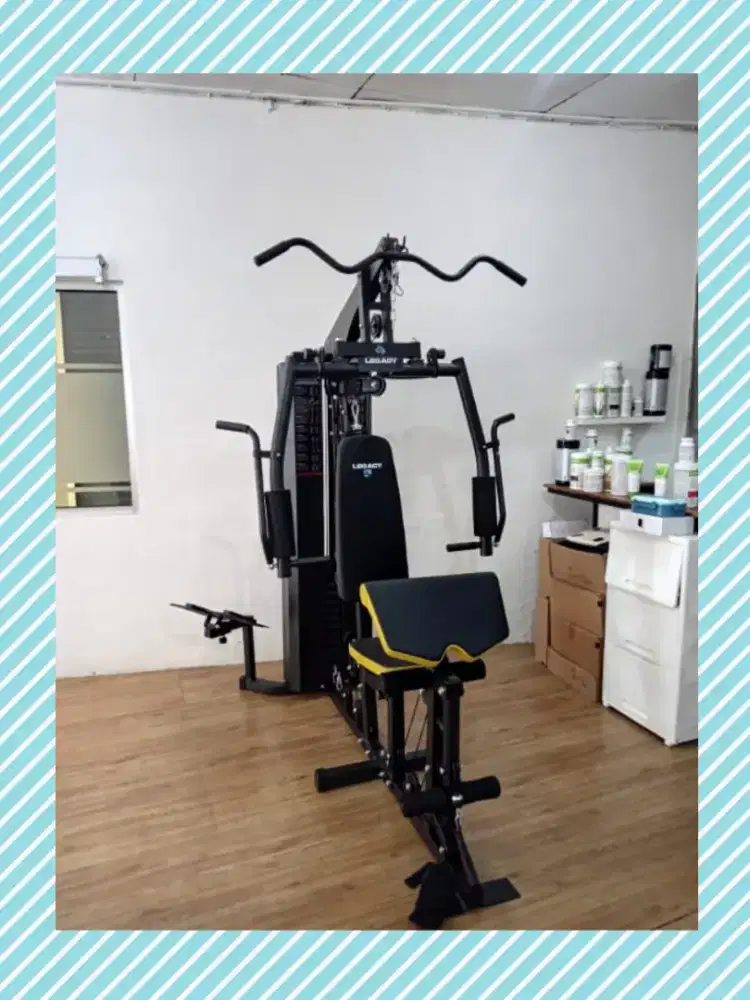 Homegym Legacy Legpress 75kg alat kebugaran HFR-448