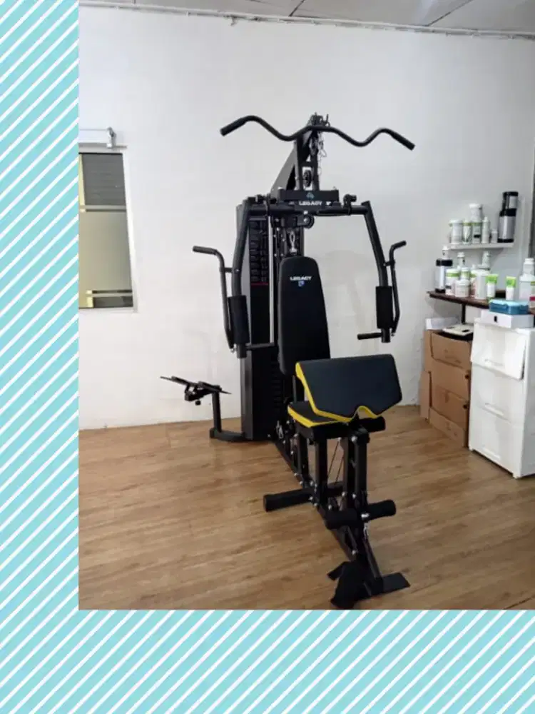 Homegym Legacy Legpress 75kg alat kebugaran HFR-448