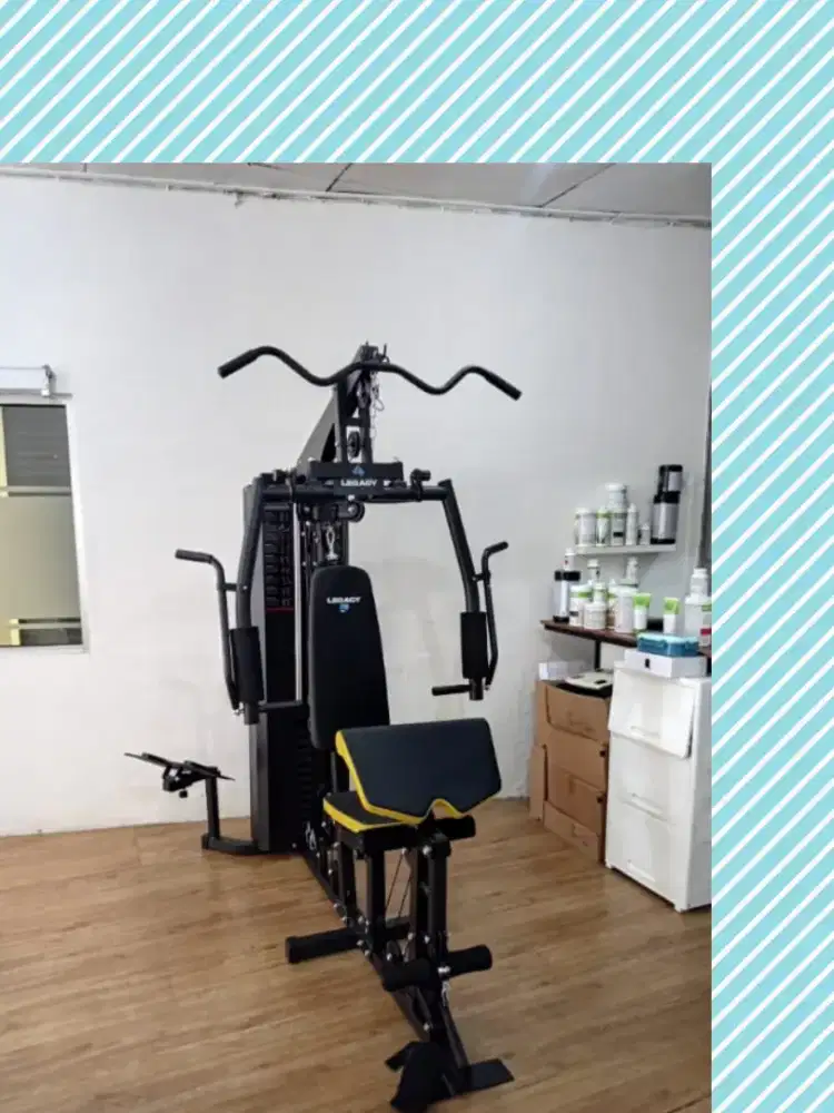 Homegym Legacy Legpress 75kg alat kebugaran HFR-448