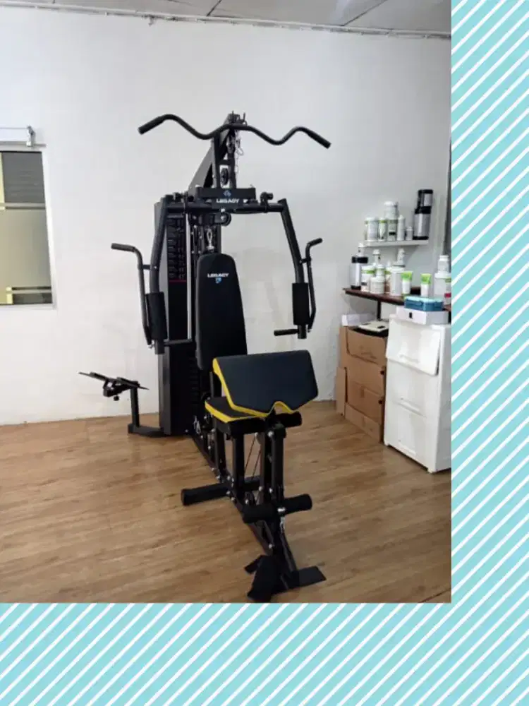 Homegym Legacy Legpress 75kg alat kebugaran HFR-448