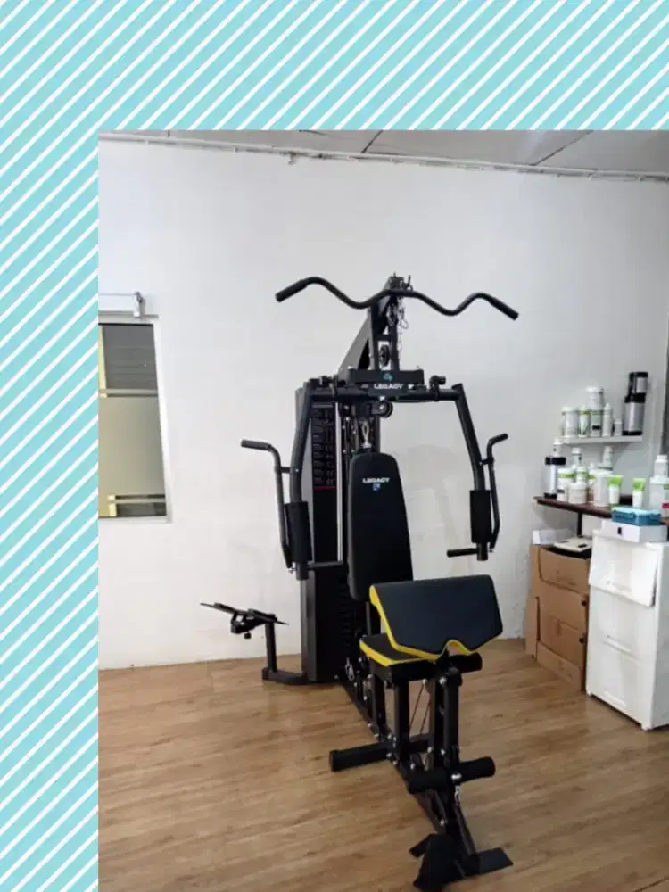 Homegym Legacy Legpress 75kg alat kebugaran HFR-448