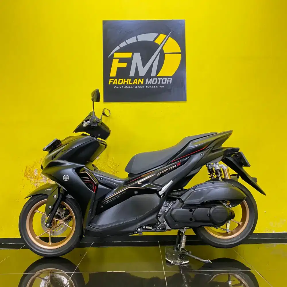Yamaha Aerox ABS Tahun 2023 Plat Tangerang Full Orisinil Km Low