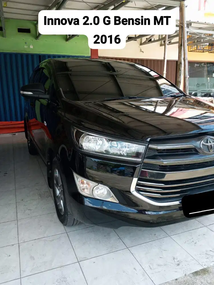 Innova 2.0 G Bensin Manual 2016 ,  Km 100 ribuan