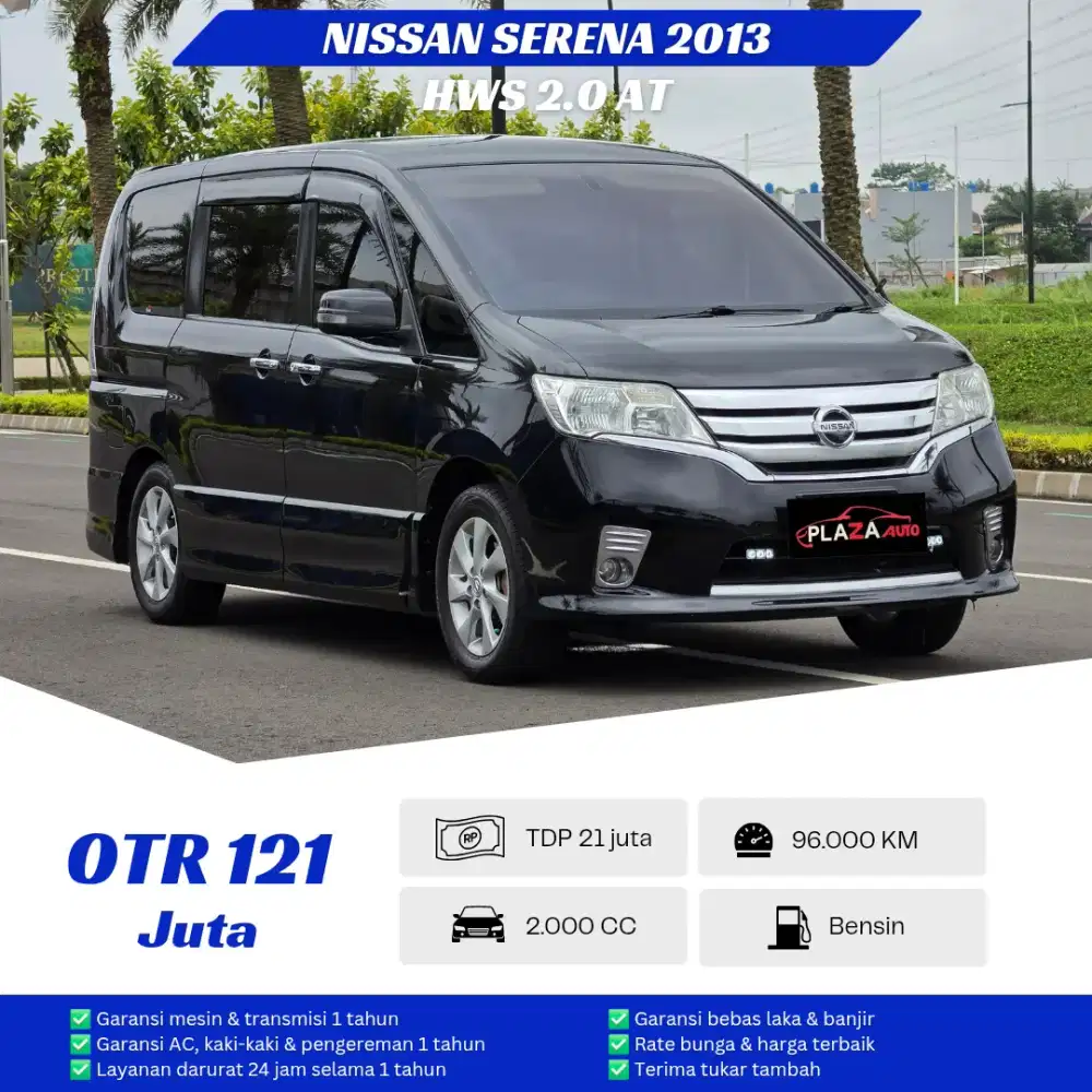 Nissan Serena 2013
Highway Star 2.0 Automatic