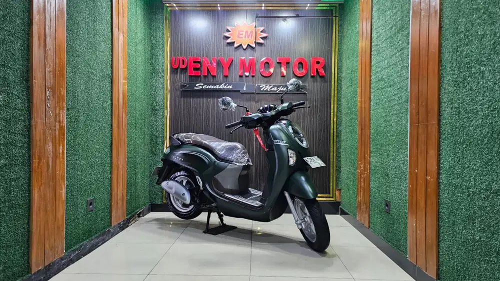 ENY MOTOR - FRESH! HONDA NEW SCOOPY PRESTIGE 2025 - GREEN
