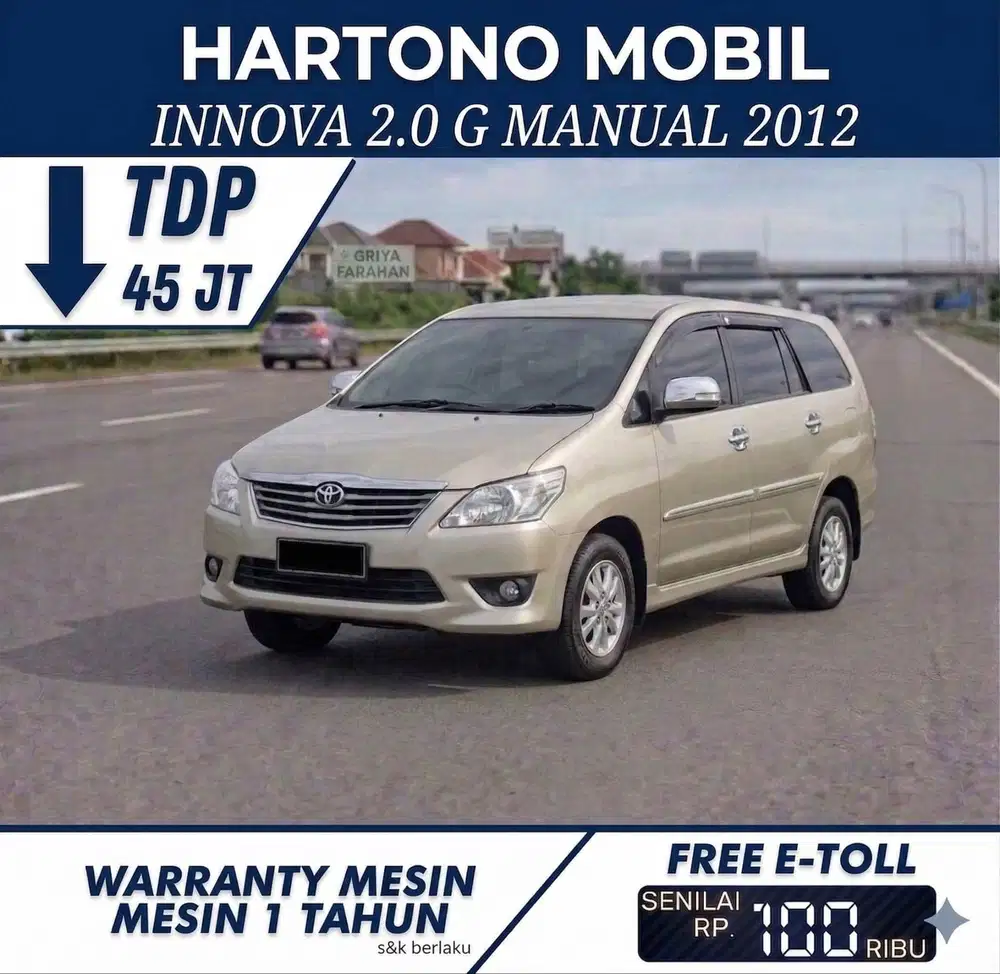 INNOVA G MANUAL 2.0 2012