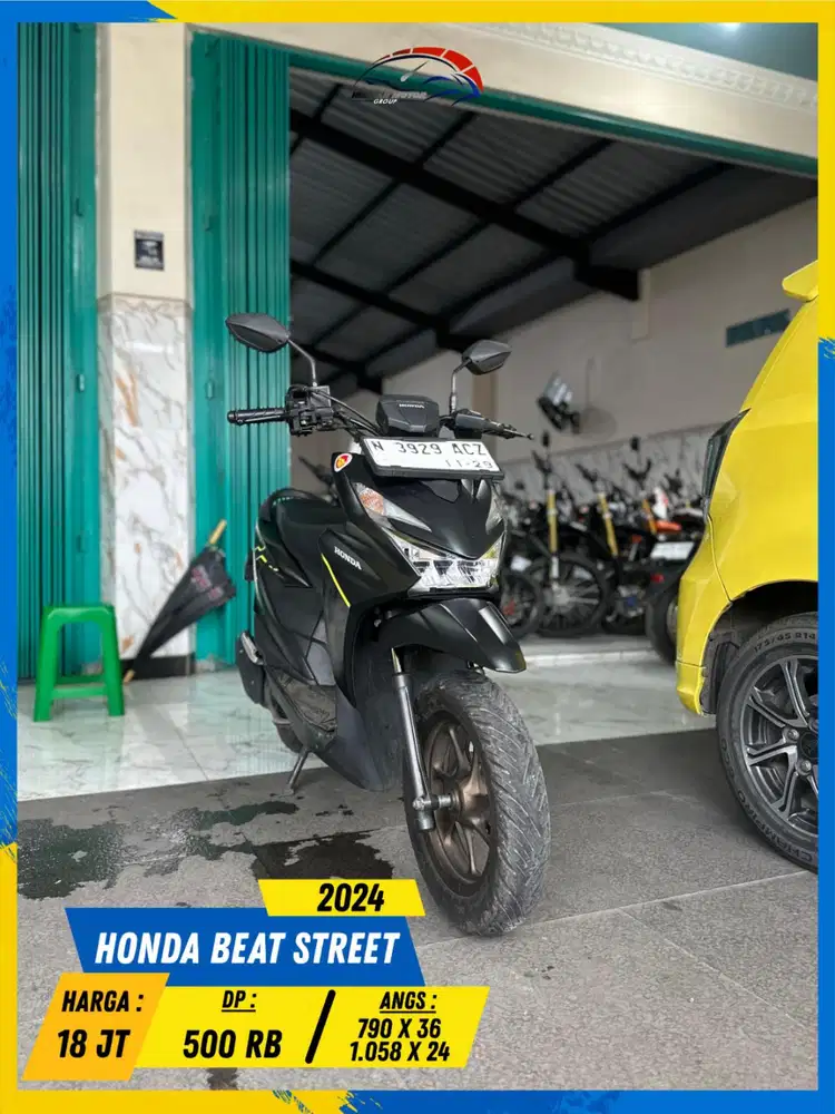 HONDA BEAT STREET 2024 MESIN AMAN BOSSKU HIKMAH MOTOR KEPUH MALANG