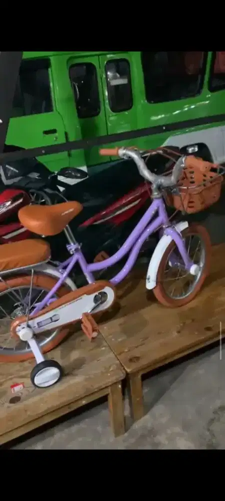 Sepedah anak ukuran 12inc