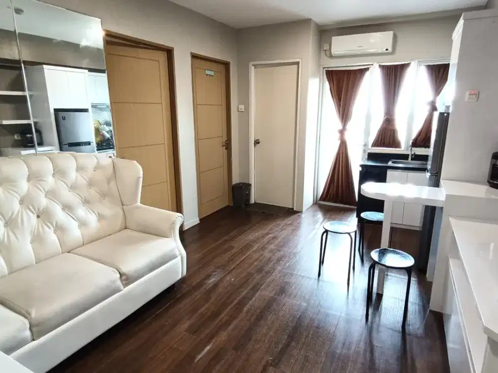 SEWA 2 BEDROOM CORNER FURNIS LENGKAP APARTEMEN EDUCITY