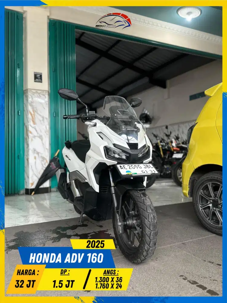 HONDA ADV 160 2025 PLAT AE NEGO MASZEHH HIKMAH MOTOR KEPUH MALANG