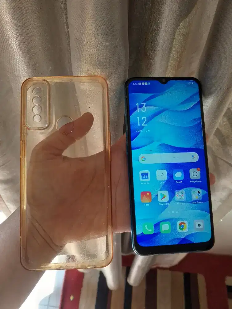 Oppo A31 Ram 8/256 TC retak Aman
