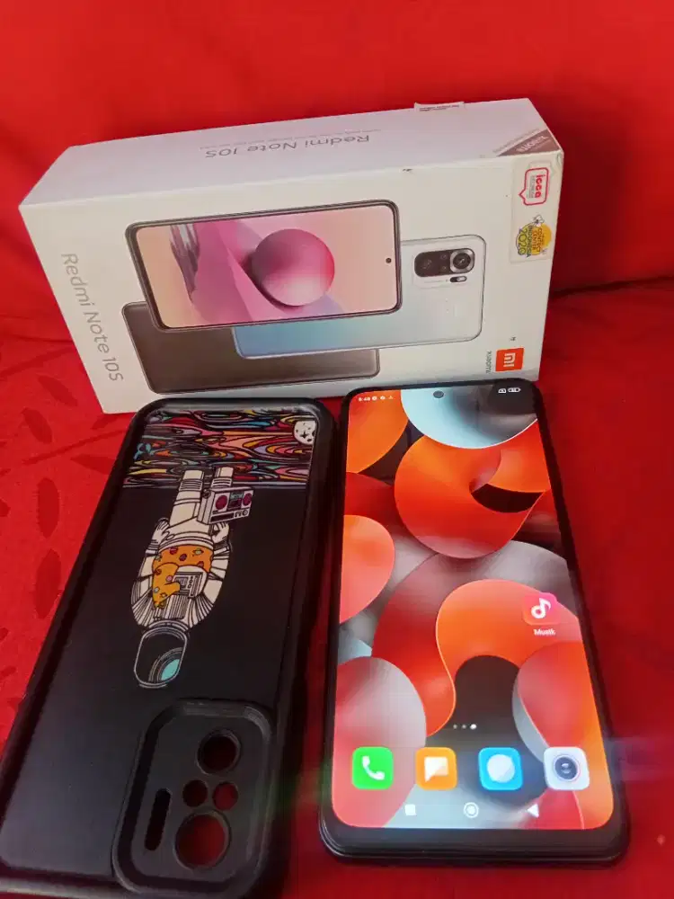 Xiaomi redmi not 10s ram 6gb +1=63gb. Lengkap mulus segel bonus