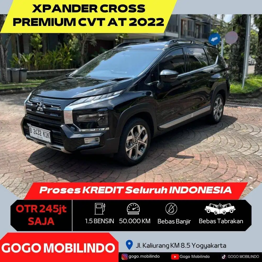 Mitsubishi Xpander Cross Premium CVT Matic 2022 DP Minim Kredit Murah
