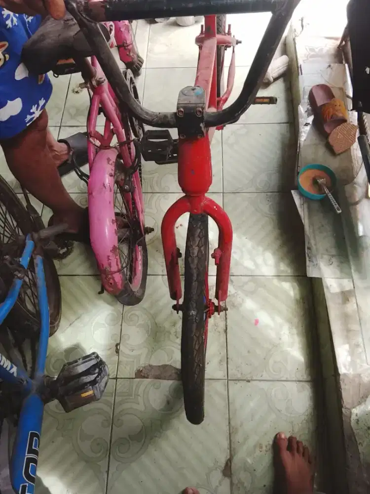 Sepeda Lipat dan Sepeda Dewasa Biasa