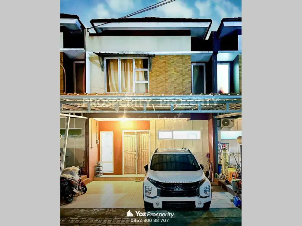 Rumah di Cluster Magnolia Park Selangkah Ke Greenlake City Perbatasan Tangerang Jakarta Semi Furnished dan Siap Huni Dekat Pintu Tol Karang Tengah