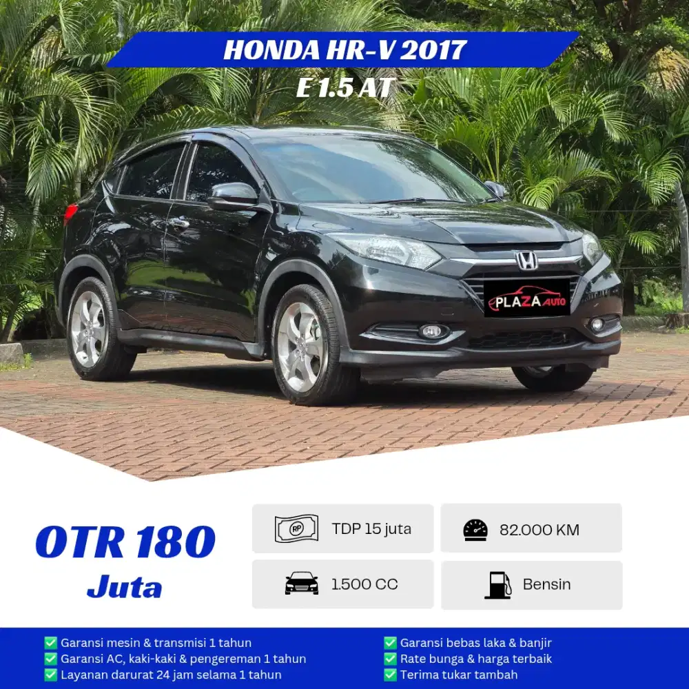 Honda HR-V 2017
E CVT 1.5 Automatic