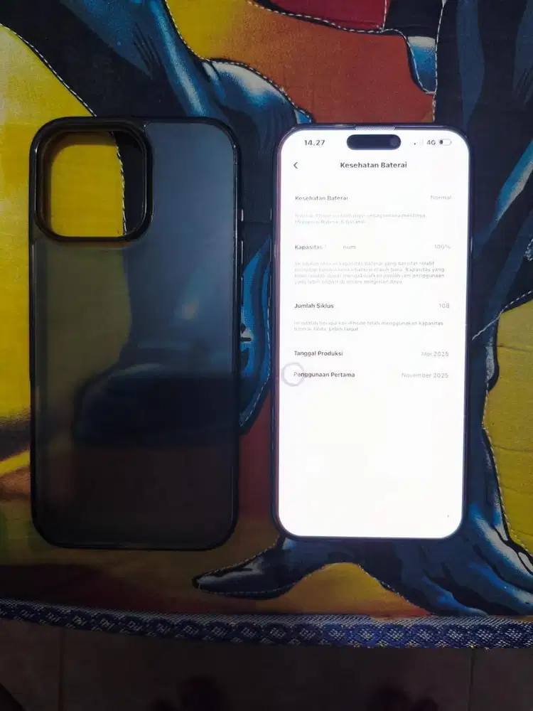 Dijual cepat iphone 16 promax black 256gb ibox BH 100%