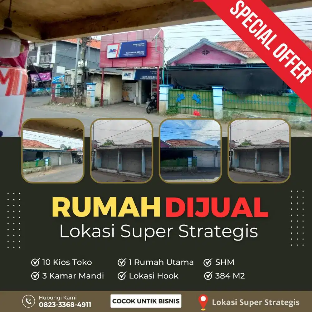 Ruko 0 Jalan Utama Taman Sidoarjo 1 Rumah 10 Toko