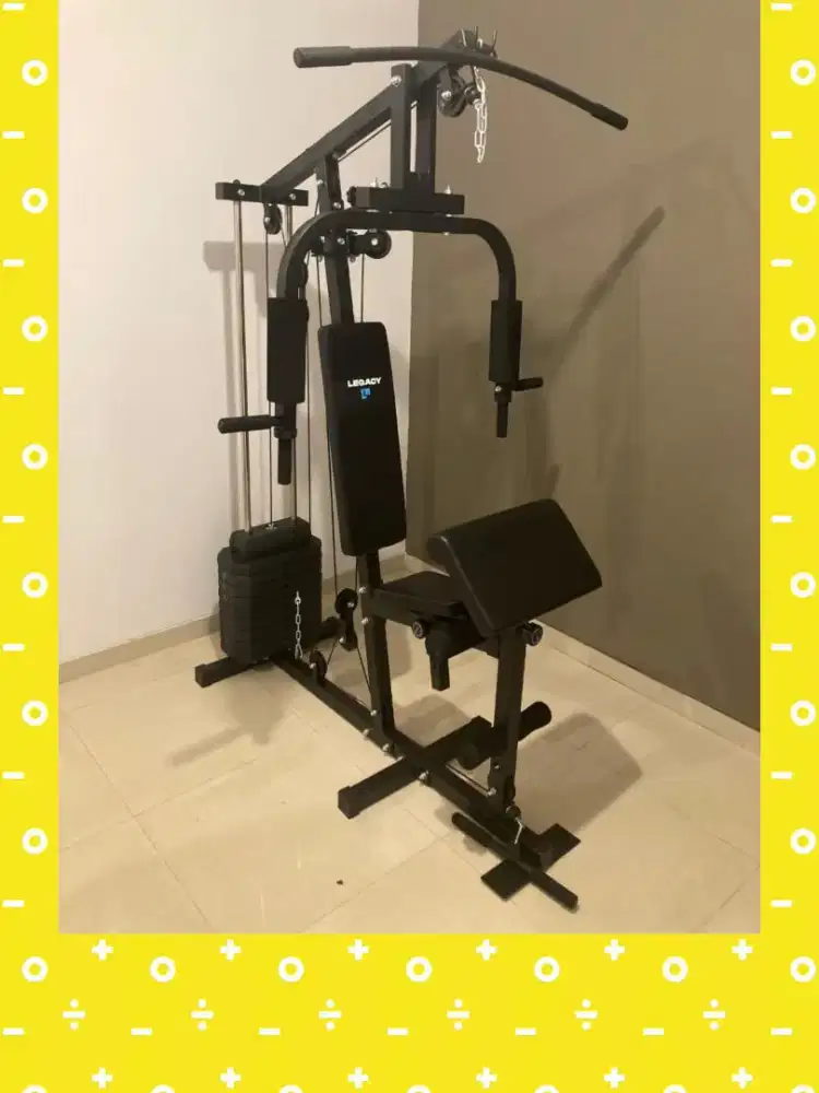 Homegym Legacy 1 sisi 50kg alat olahraga HKT-556