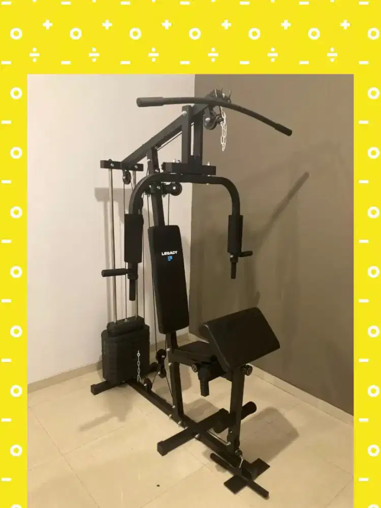 Homegym Legacy 1 sisi 50kg alat olahraga HKT-556