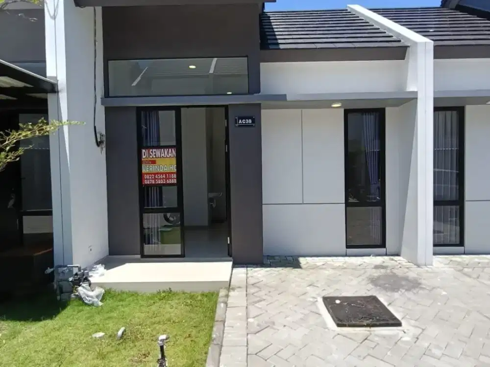 Disewakan Rumah Baru Minimalis 1 Lantai PARK SUNRISE, Wonorejo Indah Timur, Rungkut Surabaya