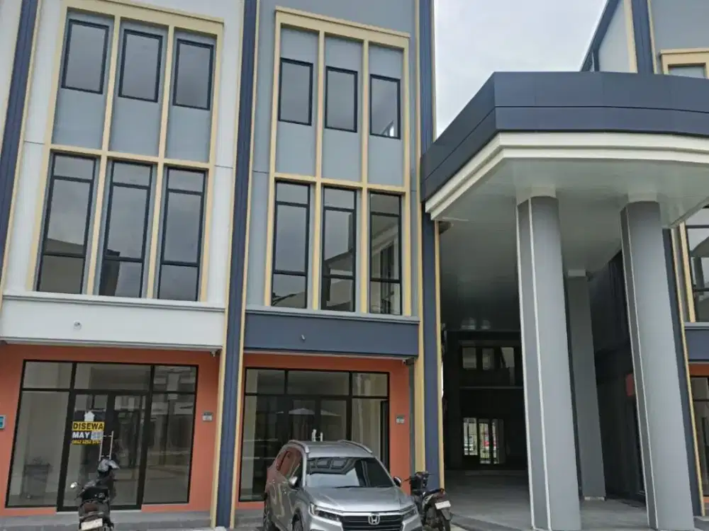 Disewakan! Ruko Baru 3 Lantai The Hudson Gading Serpong Posisi Hook