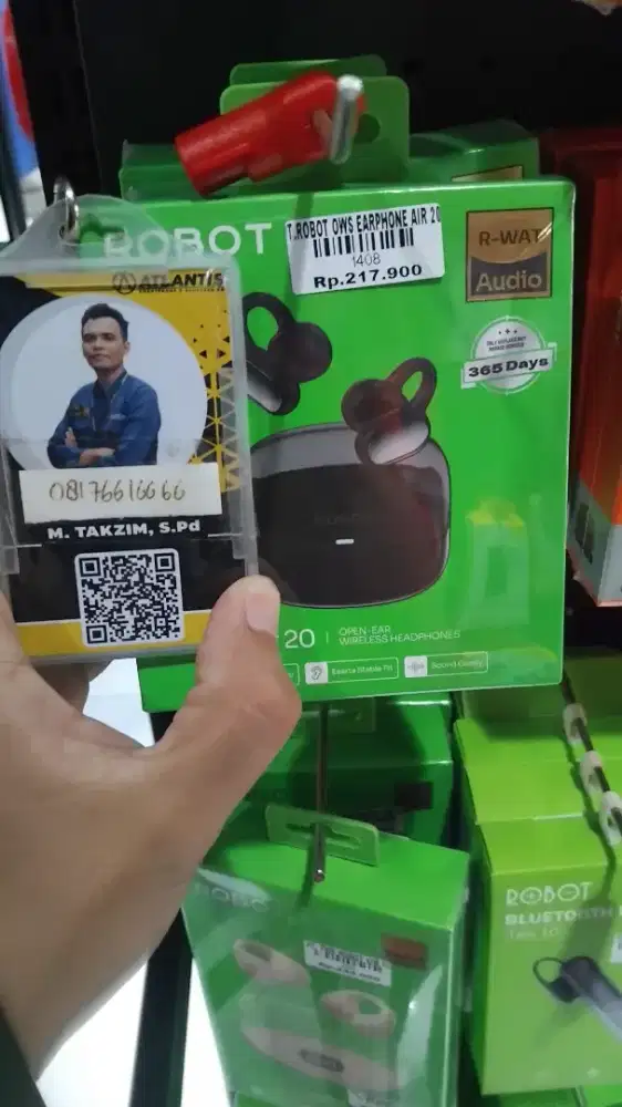 TROBOTOYS EARPHONE AIR 20 ATLANTIS DAHSYAT