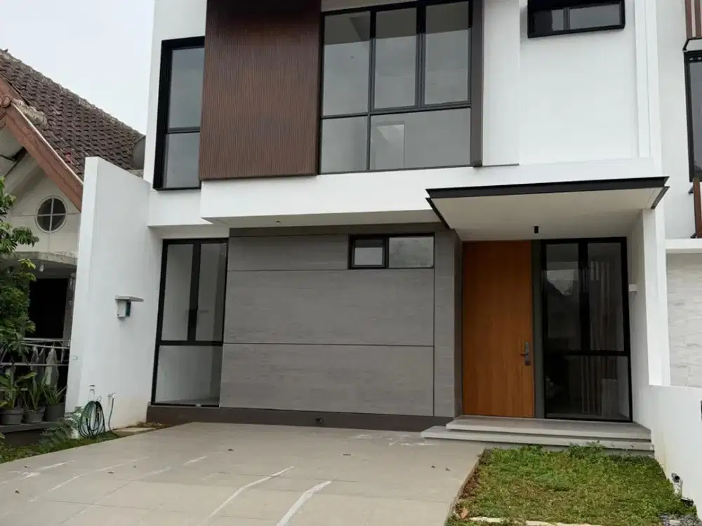 JUAL RUMAH BRAND NEW MODERN MINIMALIST ALAM SUTERA