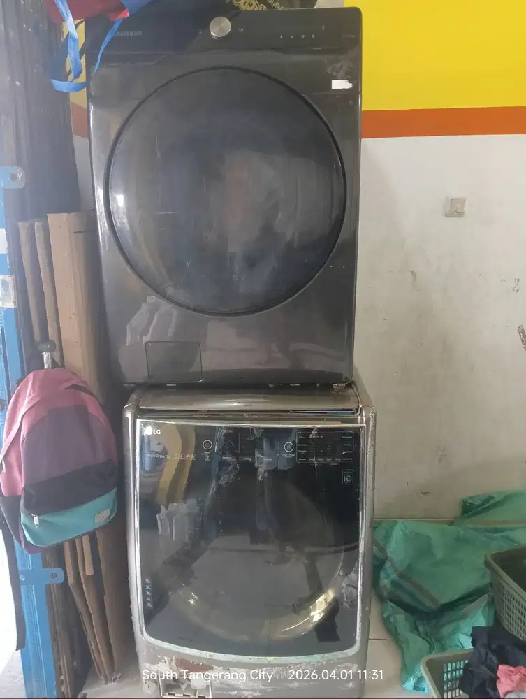 Mesin Cuci Front Loading Murah Merk LG dan Samsung